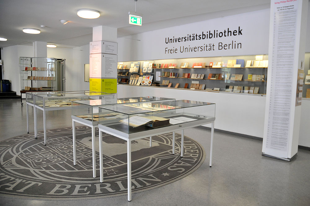 Copyright: Universitätsbibliothek der FU Berlin Copyright: Universitätsbibliothek der FU Berlin