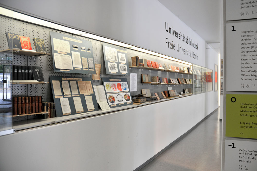 Copyright: Universitätsbibliothek der FU Berlin Copyright: Universitätsbibliothek der FU Berlin